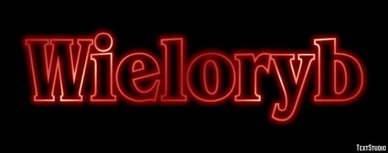 Wieloryb Efekt tekstowy