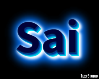 Sai Text Effect