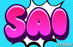 Sai Text effect