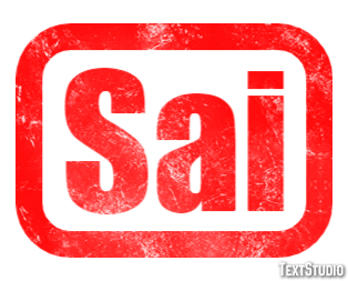 Sai Text Effect