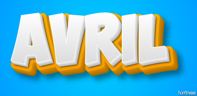 Avril Effet de Texte