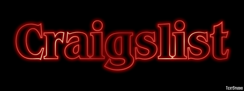 Craigslist Tekst effect