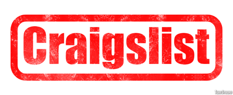 Craigslist Tekst effect