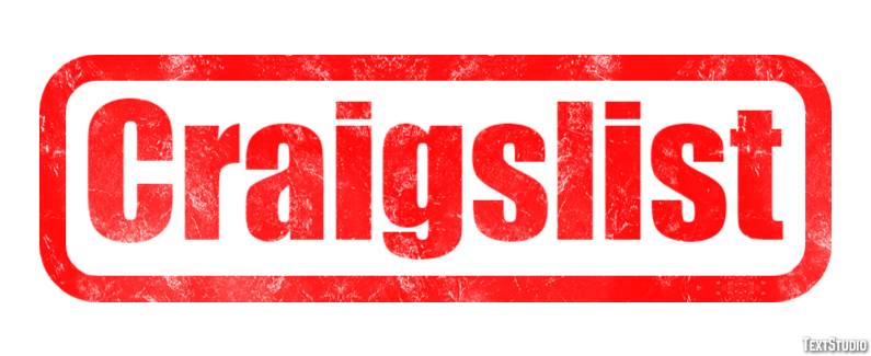 Craigslist Tekst Effect