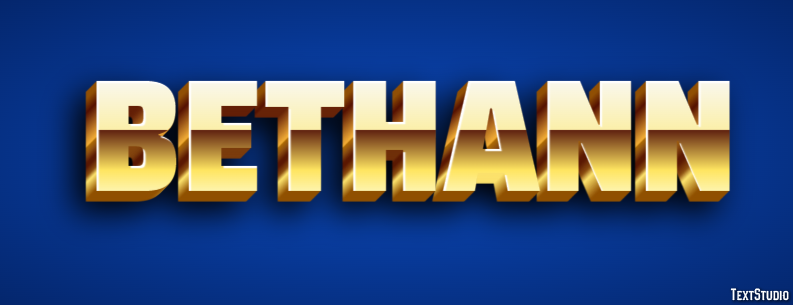 Bethann Эффект текста