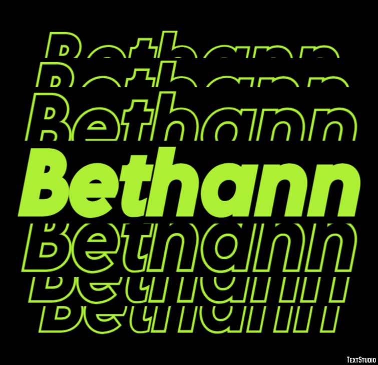 Bethann Effet de Texte