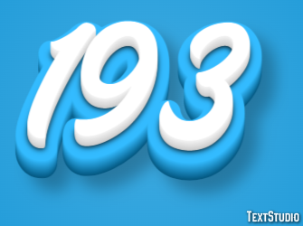 193 Efekt tekstowy
