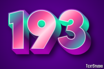 193 Efekt tekstowy