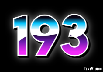 193 Efekt tekstowy