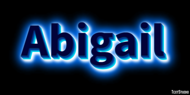 Abigail Text Effect