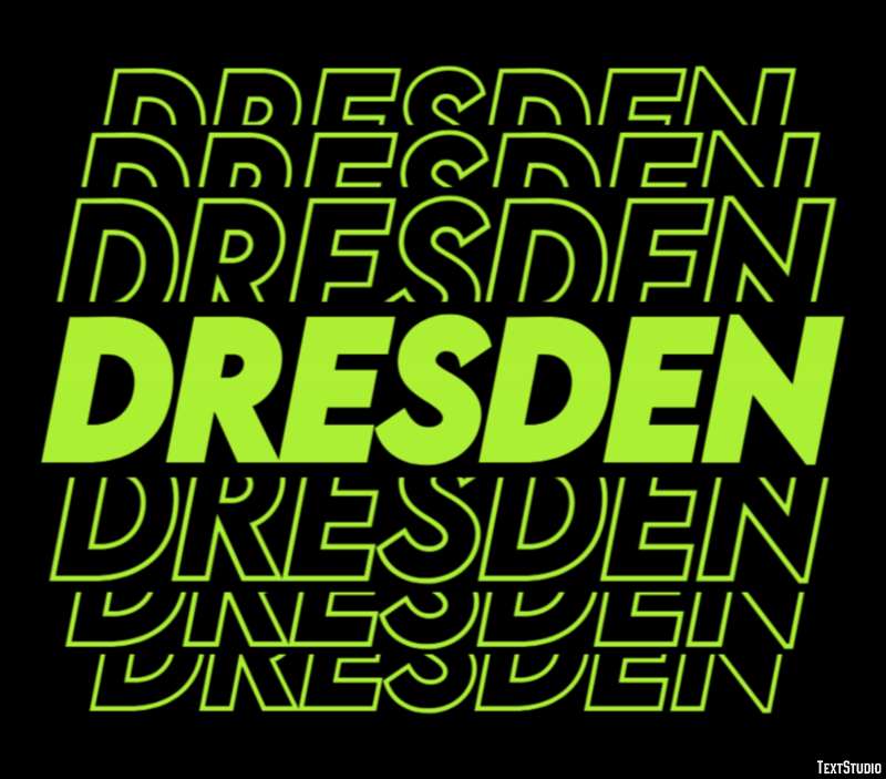 Dresden Efekt tekstowy
