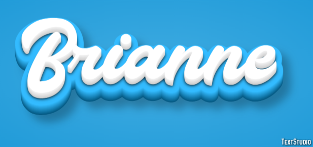 Brianne Efecto de Texto