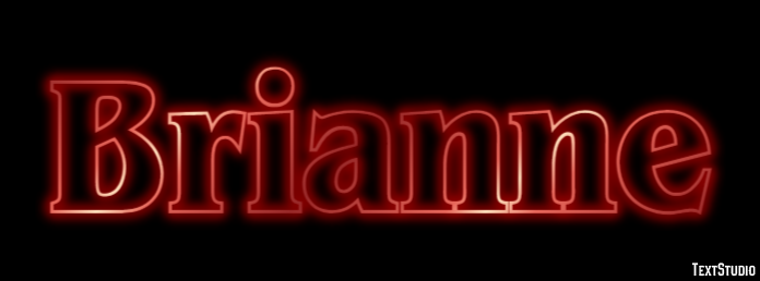 Brianne Efecto de Texto