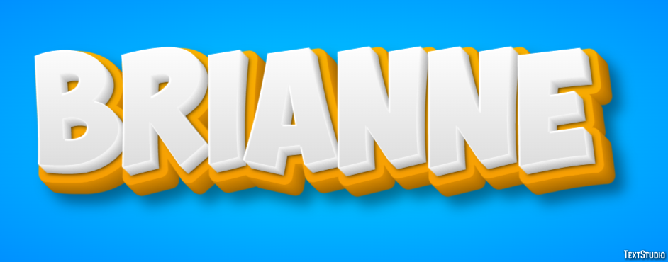 Brianne Text Effect