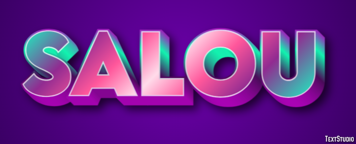 Salou Efekt tekstowy