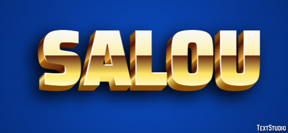 Salou Efekt tekstowy
