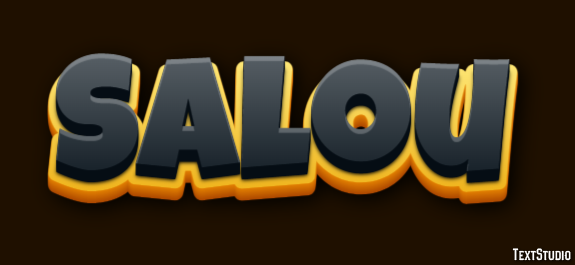 Salou Efekt tekstowy