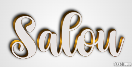 Salou Text Effect