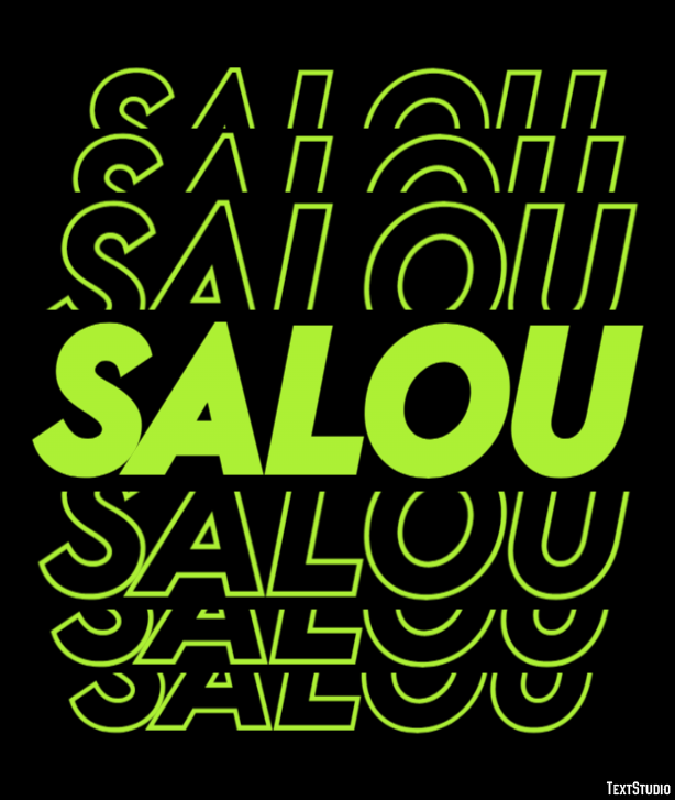 Salou Efekt tekstowy