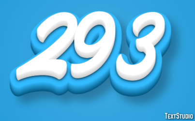 293 Text Effect