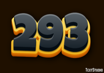293 Text Effect
