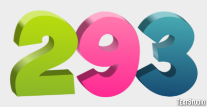 293 Text Effect