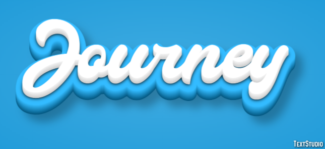 Journey Text Effect