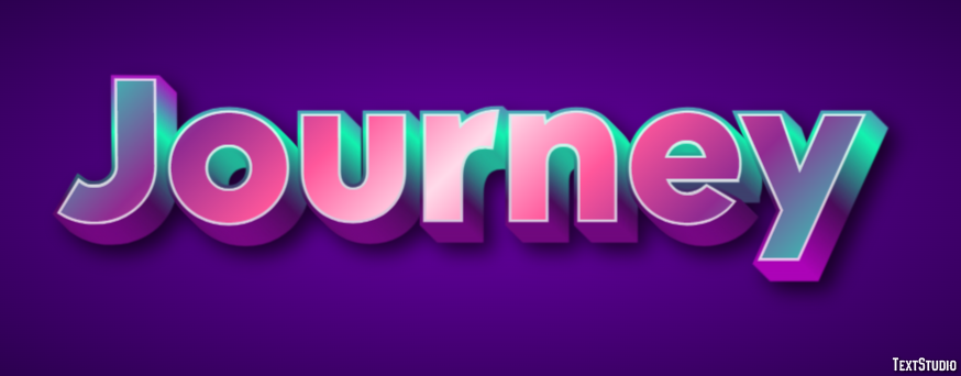 Journey Text Effect
