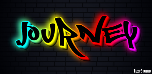 Journey Efecto de Texto