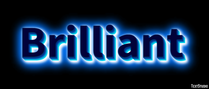 Brilliant Texteffekt