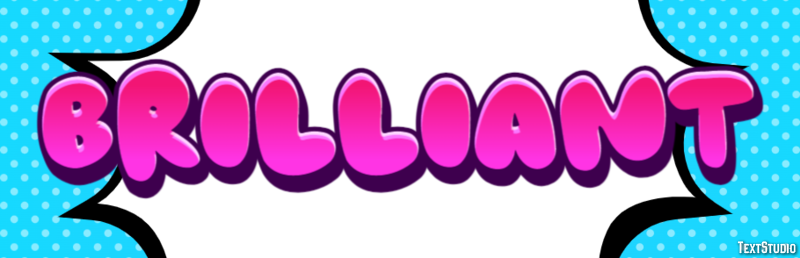 Brilliant Text effect