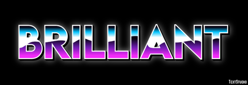 Brilliant Text Effect