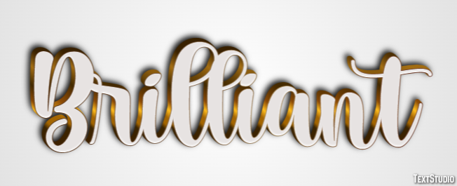 Brilliant Texteffekt