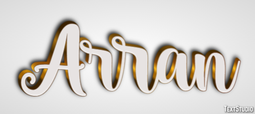 Arran Text Effect