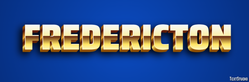 Fredericton Effetto testo