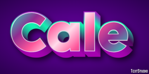 Cale Efekt tekstowy