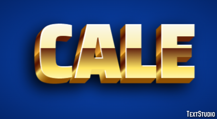 Cale Text Effect