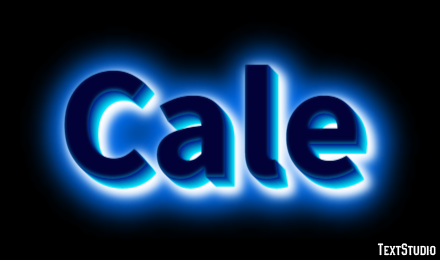 Cale Efecto de Texto