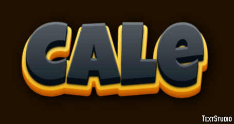 Cale Text Effect