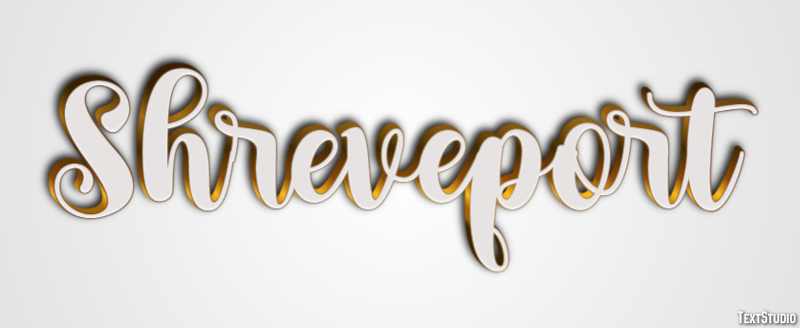 Shreveport テキスト効果