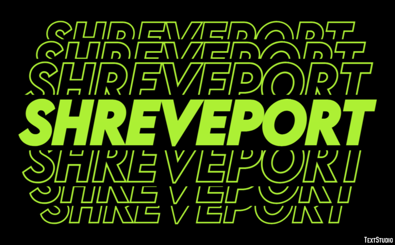 Shreveport Efekt tekstowy