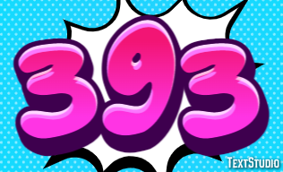 393 Text Effect