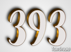 393 Text Effect