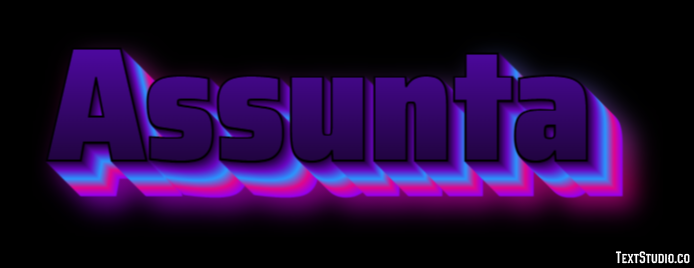 Assunta Text Effect