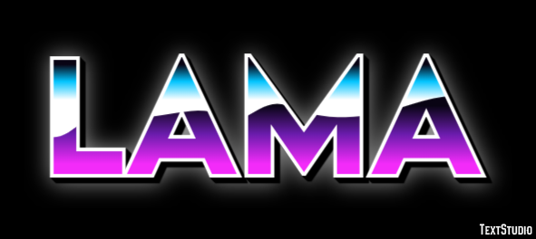 Lama Effet de Texte