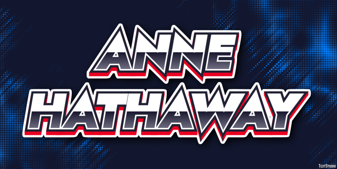 Anne Hathaway Efeito do texto
