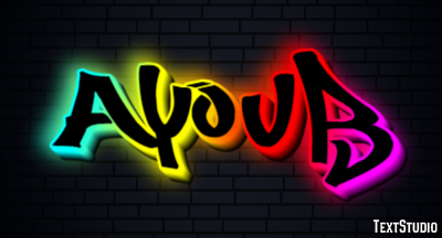 Ayoub Text effect