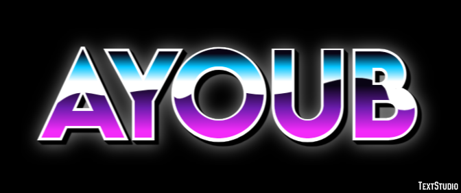 Ayoub Text Effect