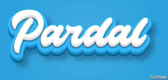Pardal Efeito de texto