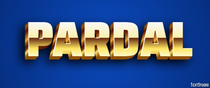 Pardal Efeito de texto